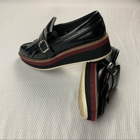 ZARA platform loafer with fringe - Picture 7 of 14